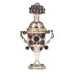 Silvervinaigrette by Jens Jensen, Sonderburg, circa 1855. H: 13,7cm