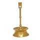 Dutch Gothic brass candlestick circa 1550. Nice condition. H: 22,5cm. Base D: 
11,5cm