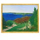Jens Søndergaard, 1895-1957, Öl auf Leinen. "Landschaft". Signiert und datiert 
1935. Lichtmasse: 93x123cm. Mit Rahmen: 102x132cm