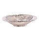 Small Oval Georg Jensen Blossom bowl 2A. H: 5cm. Bowl: 20x14cm