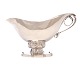 Georg Jensen sterlingsølv sauciere #177. Stemplet Georg Jensen. H: 12,5cm. L: 21cm. V: 370gr