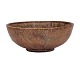 Axel Salto for Royal Copenhagen skål i riflet keramik med sung glasur. Signeret "Salto". H: 6,4cm. D: 16,3cm